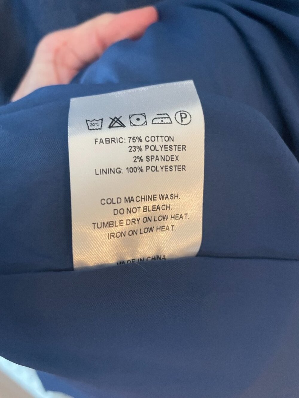 Peppermayo Carmel Denim Maxi Dress Indigo NWT Size US 4 - Picture 5 of 5